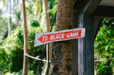 Mayon Black Lava Trail